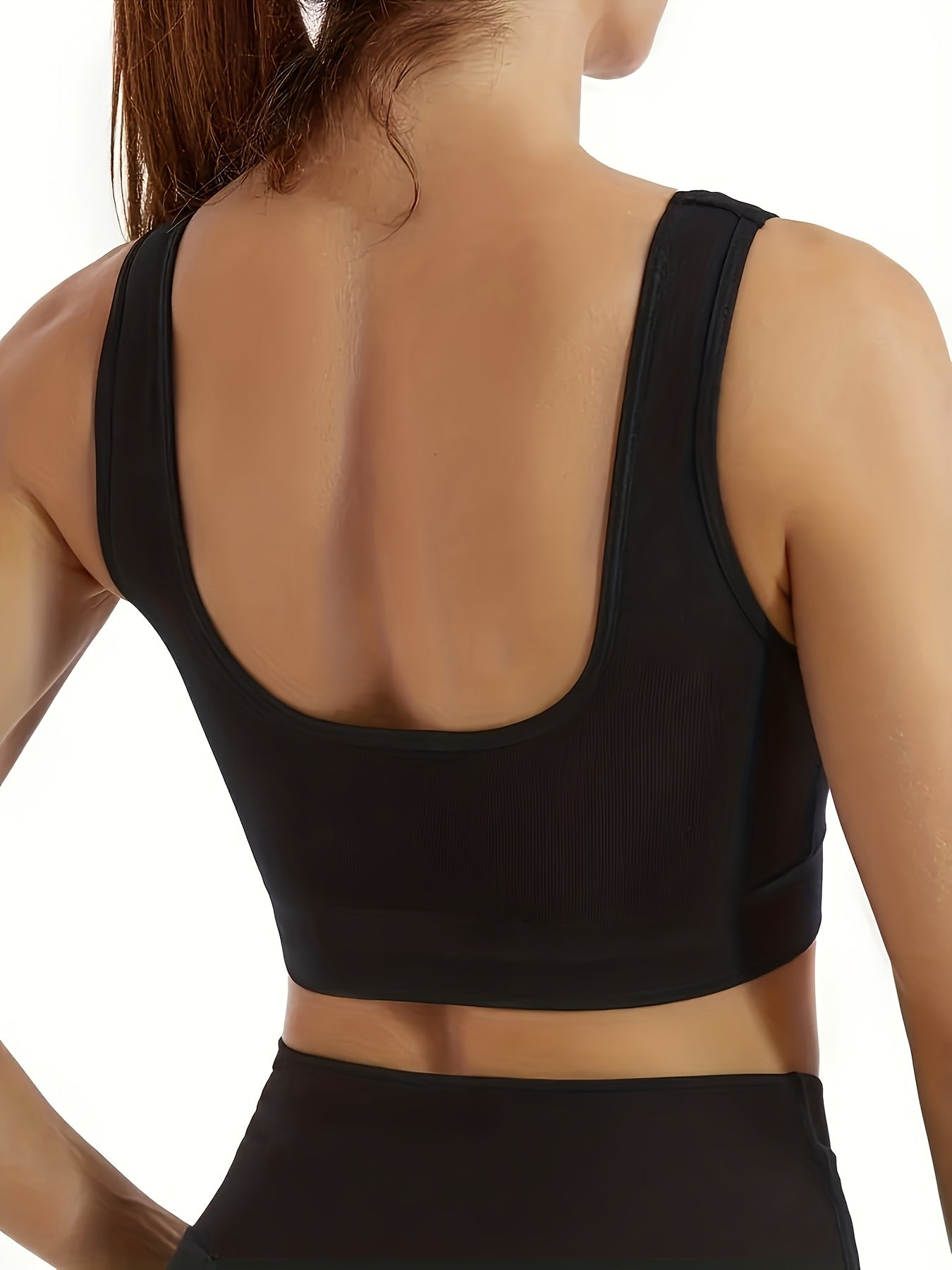 4pcs Women'S Seamless Wireless Bras - Comfortable, Breathable, and Supportive for Daily Sports Wear, Black, Removable Pads, No Underwire, Perfect for Casual Attire, Casual Wear Bras | Seamless Design | Comfortable Fit